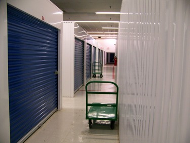 Inside our Clean and Well Maintained Storage Facility